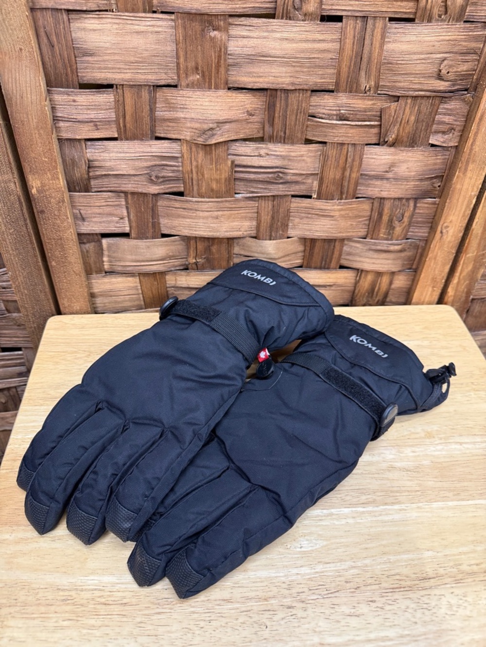 Kombi Waterguard Black Insulated Winter Gloves